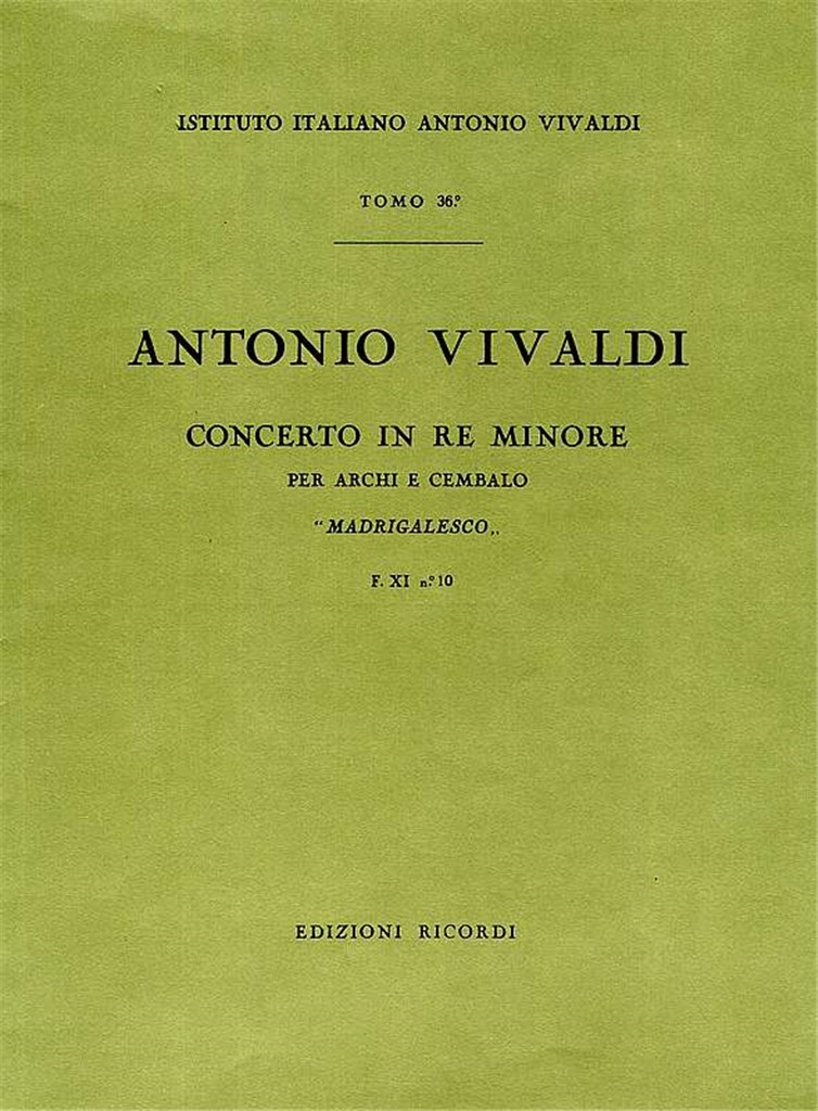Concerti Per Archi E B.C.: